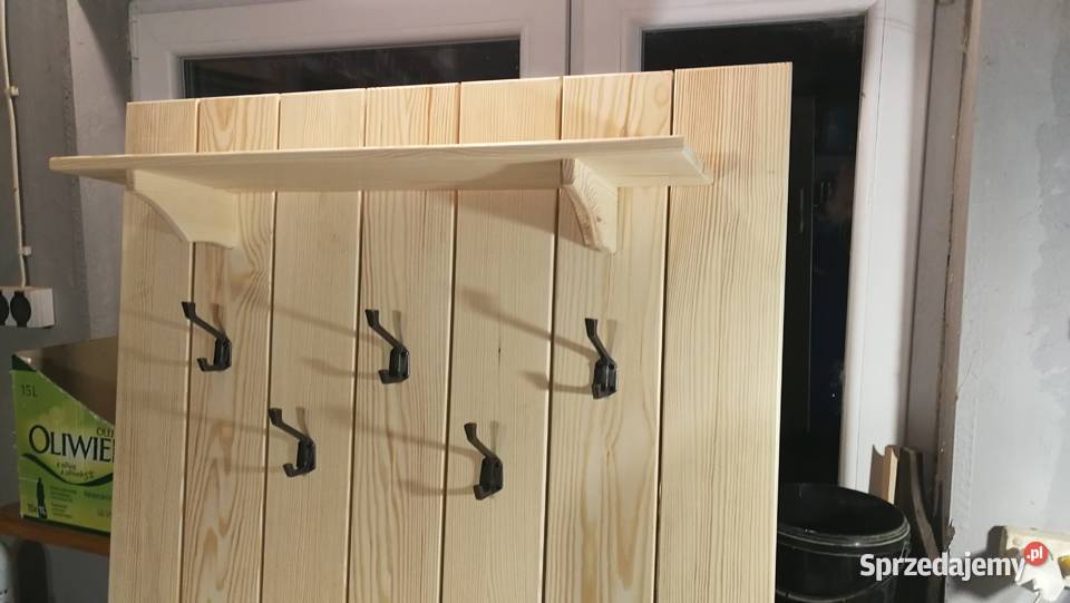 Wieszak drewniany wieszak wiszący garderoba świętokrzyskie Radków sprzedam