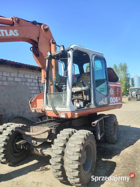 Atlas 1304 koparka kołowa 7768mth Mniszków sprzedam