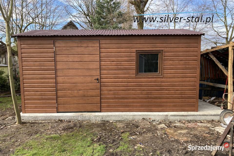 Garaż blaszany 3x5 3x4 3x3 Domek ogrodowy Cieszyn