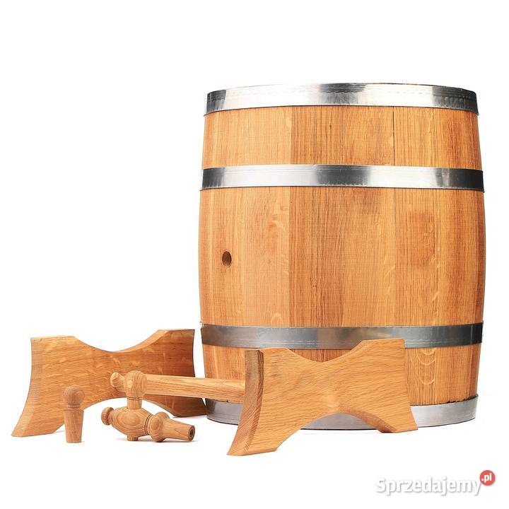beczka dębowa 50L wypalana na bimber whisky Warszawa