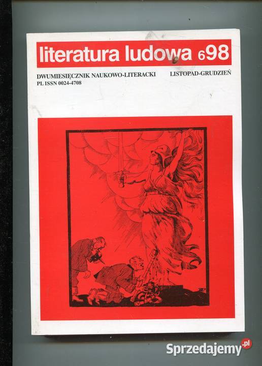 Literatura ludowa Rocznik 1998 zeszyty 12456 sprzedam