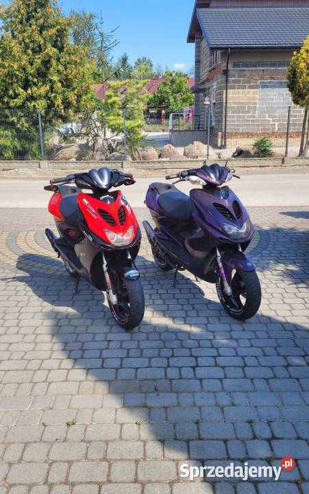 Yamaha aerox oryginał mały przebieg Motoryzacja Skalbmierz