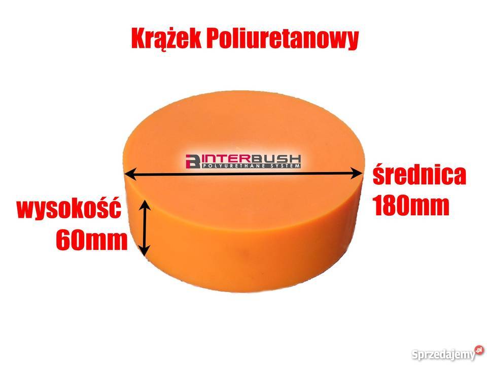 KRĄŻEK POLIURETANOWY 180x60