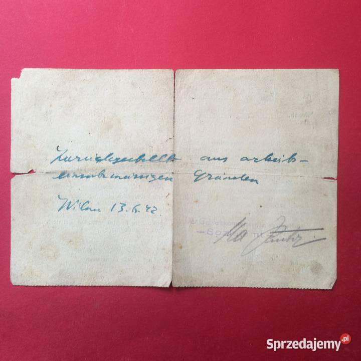 1351 Dokument W Języku Niemieckim i Litewskim Szczecin