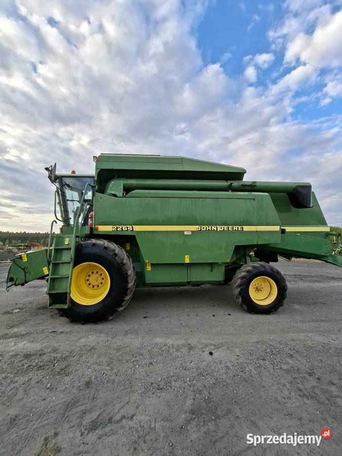 Kombajn John Deere 2264 98 r Heder 6 m z wózkiem pomorskie Czersk