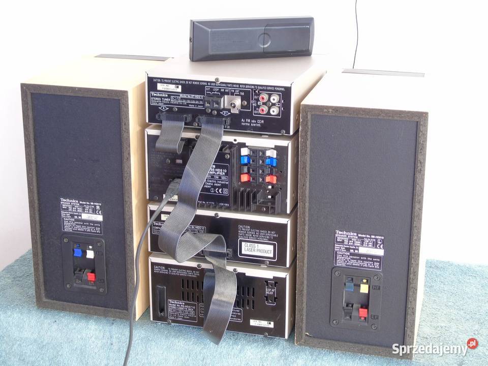 Wieża Technics SAHD510 710 pilot kolumny DOSTAWA Jasło sprzedam