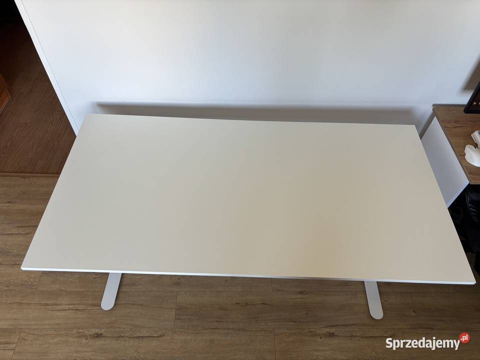 Biurko białe 160x80 Biurka Meble