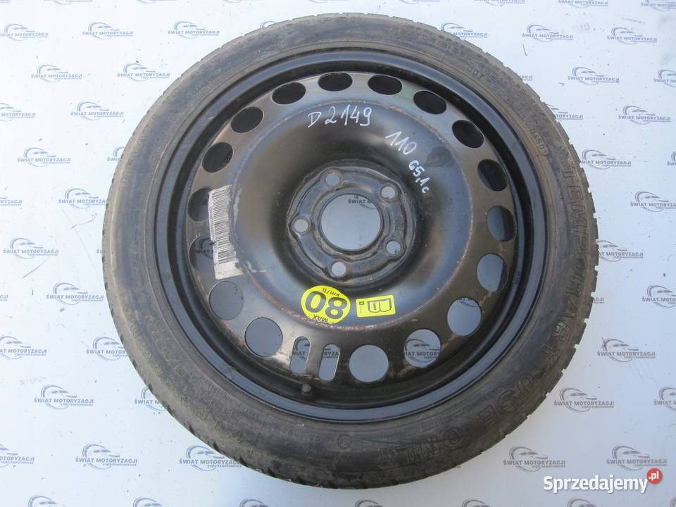 OPEL VECTRA C ASTRA H koło dojazdowe 1157016 92M