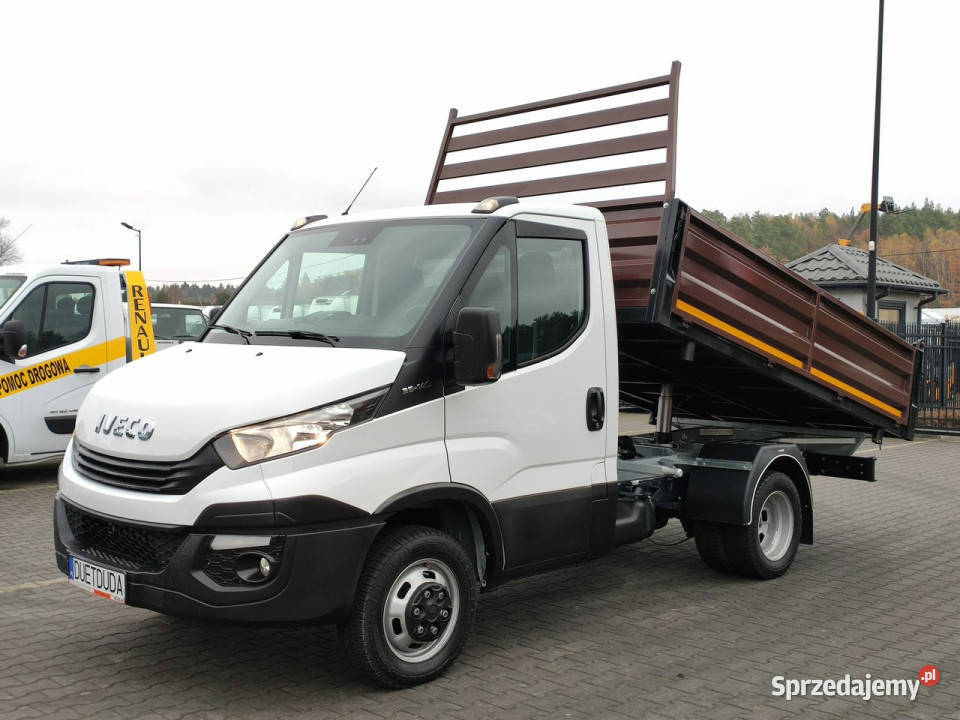 Iveco Daily 35C14 HIMATIC Wywrotka 3stronna Nowa Widełki