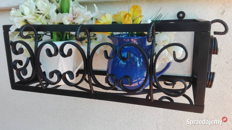 Kwietnik kwiaty cięte reczna robota donice