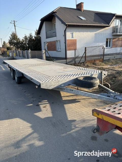 Przyczepa laweta DMC 3000 mocna 7x25m lawety