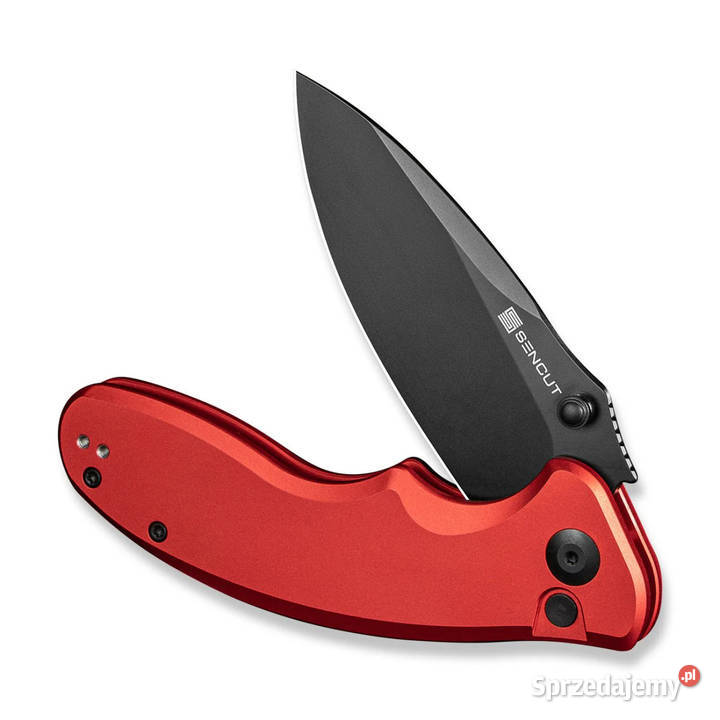 Nóż składany Sencut Cybrix Red Aluminium Black Warszawa