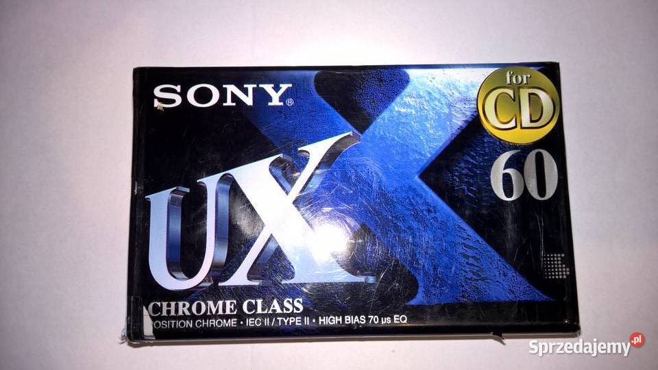 Magnetofon kasety nuwki oryginalne chrom metal