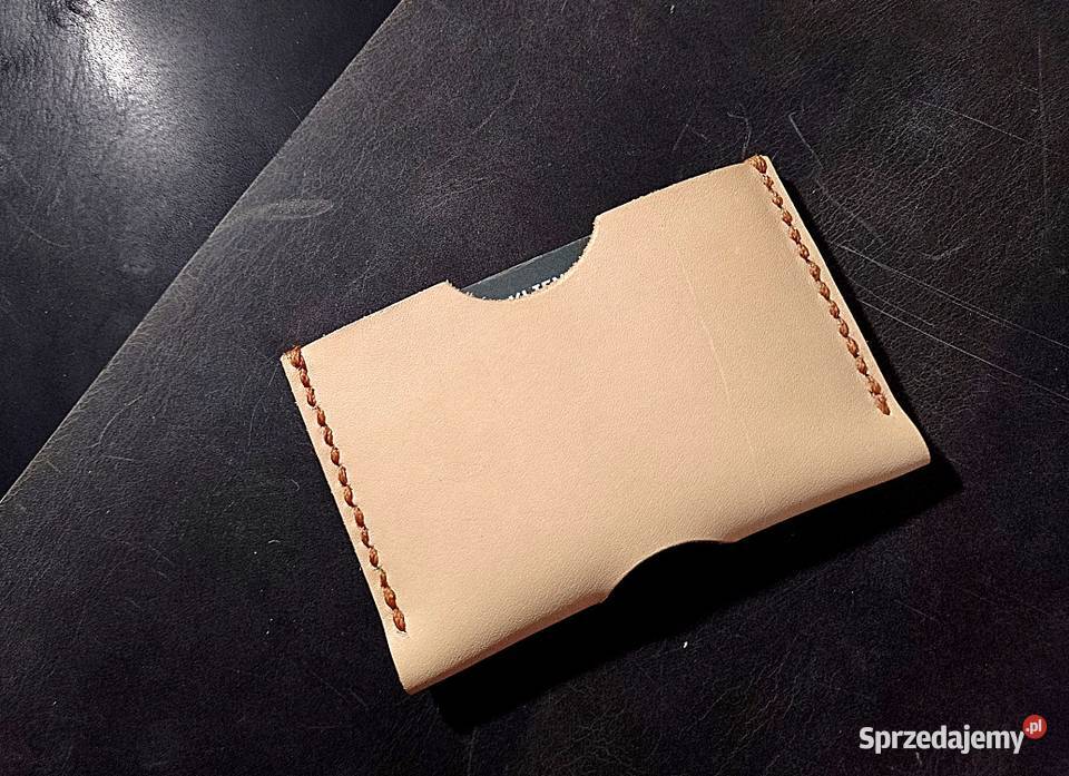 Skórzane etui na dokumenty karty Kielce
