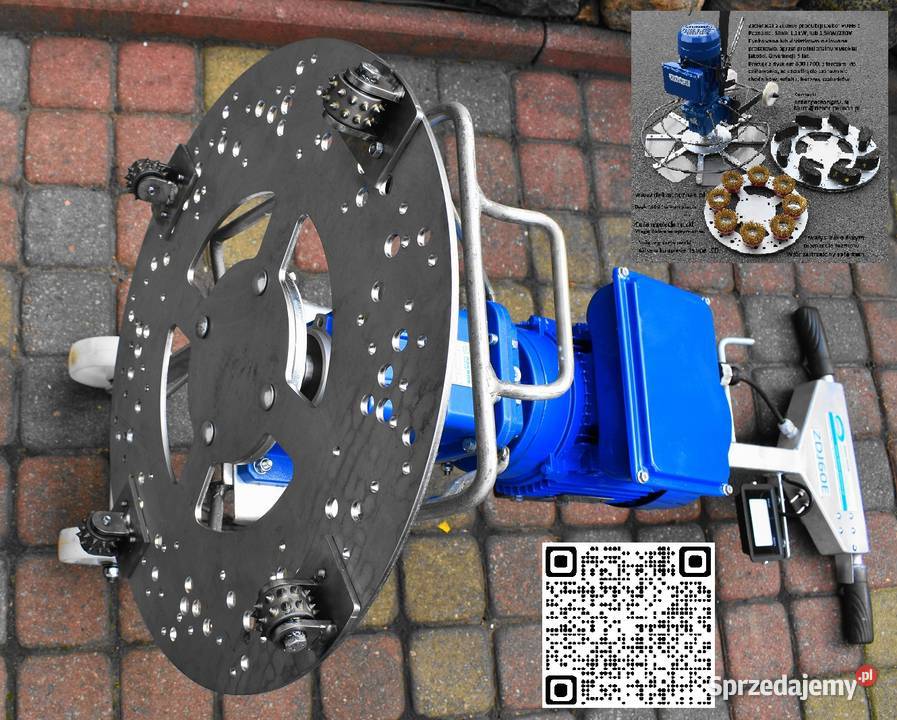 Zacieraczka szlifierka Dekor silnik 15kW230V Pozostałe Poznań sprzedam