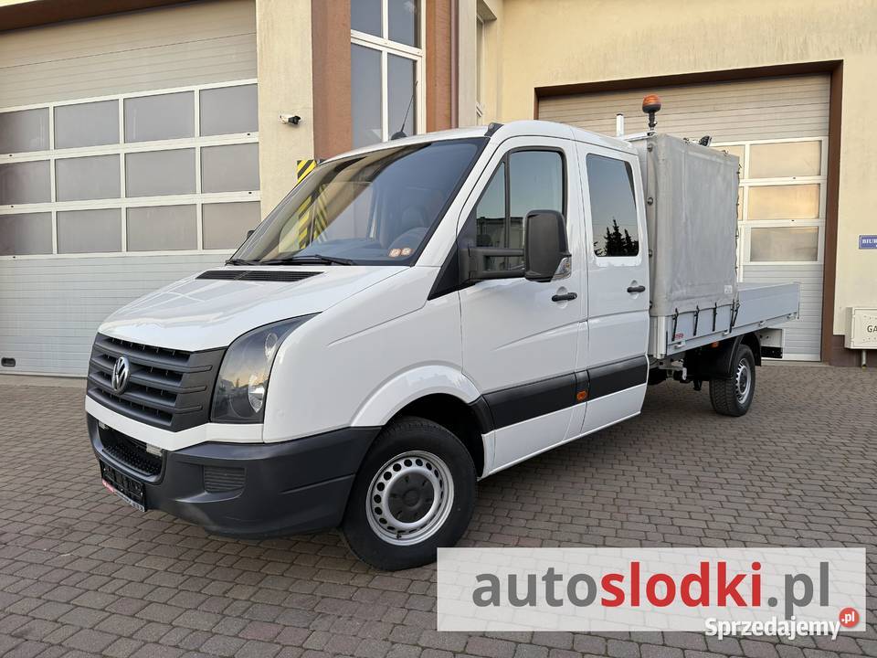 Vw Crafter Doka Brygadówka 228 łódzkie Rawa Mazowiecka sprzedam
