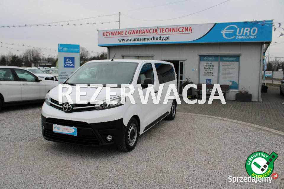 Toyota ProAce 144HP 9 Osob netto 72 276 PLN system Start-Stop Warszawa sprzedam