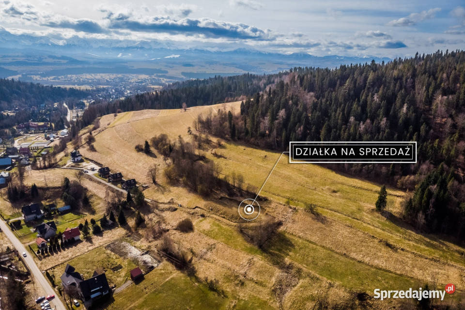 Działka budowlana w Gorcach 34m małopolskie