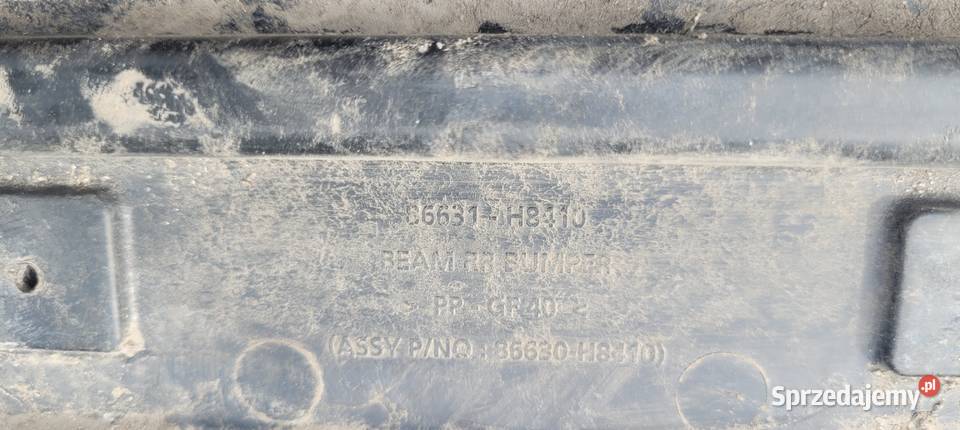 KIA Rio IV 2016 BELKA ZDERZAKA TYŁ