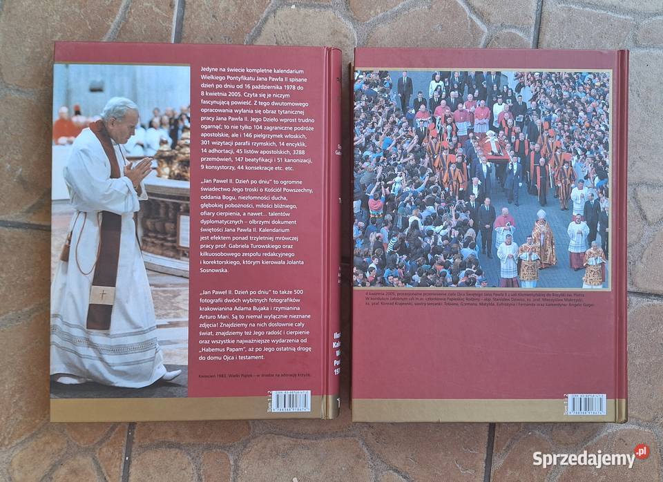 Jan Paweł II Dzień dniu tom 1 i tom 2 Kraków