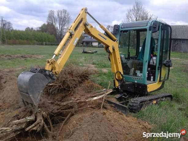 minikoparki i miniładowarka Bobcat Zgierzusługi Wynajem maszyn i urządzeń Zgierz