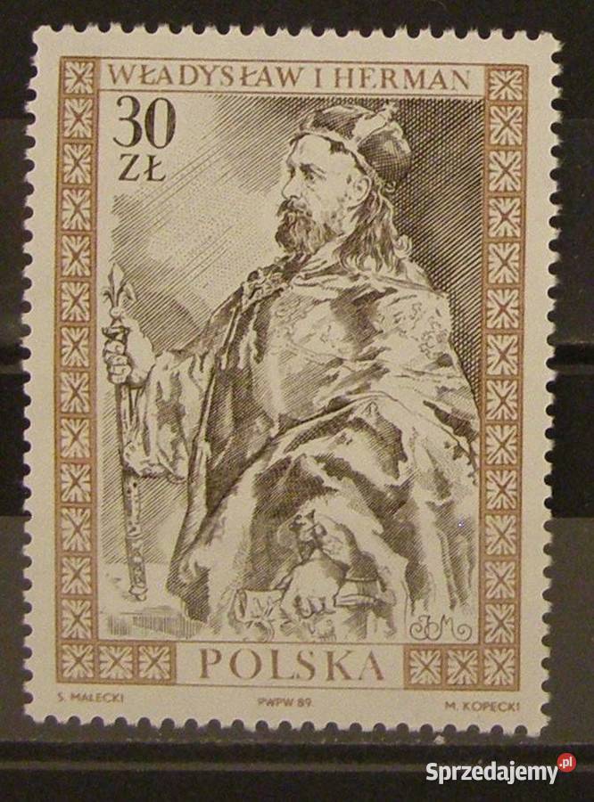 Znaczki pocztowe Polska królowie polscyzestaw 32 Łódź