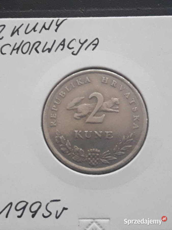 2 Kuny Chorwacja 1995 r Konin