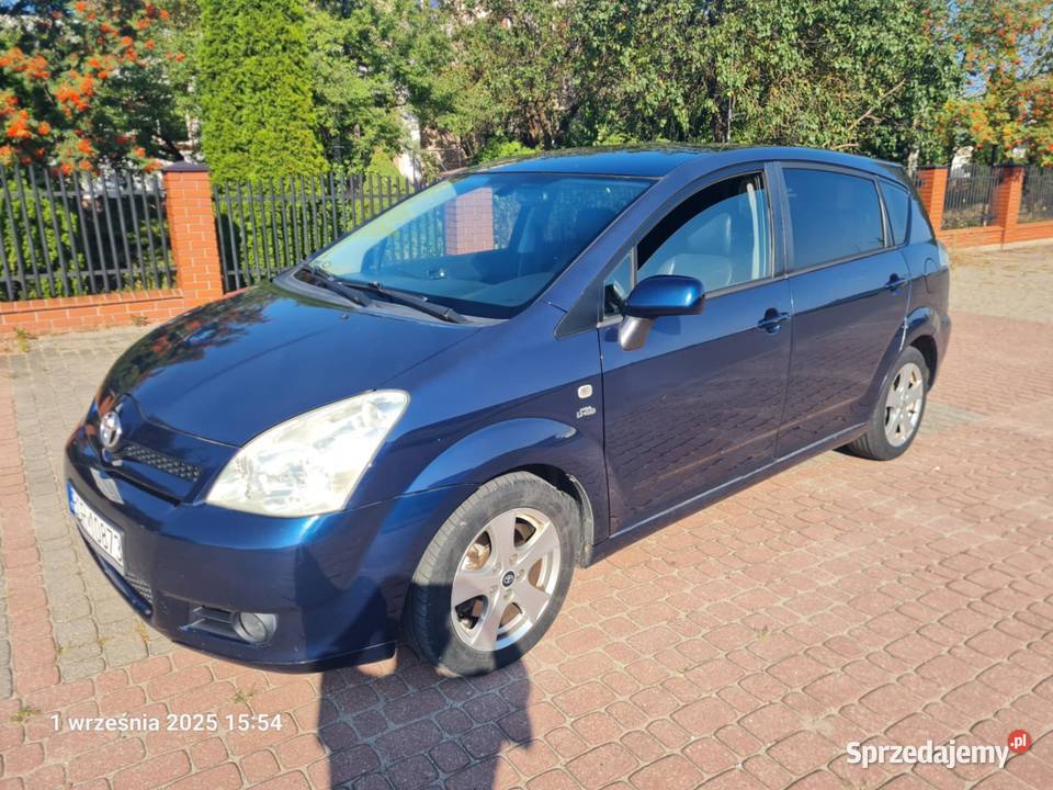 COROLLA VERSO ładna 7 osobowa 2005r Grajewo