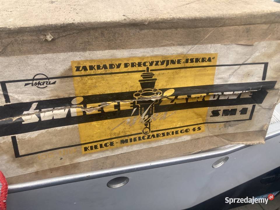 Świece Żarowe Iskra SM1C Nowe Ze Starych Zapasów Chorzów