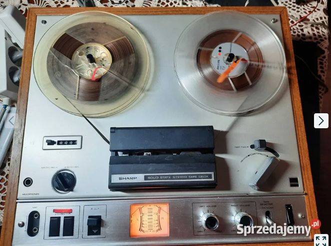 Magnetofon szpulowy Sharp Stereo Tape Deck