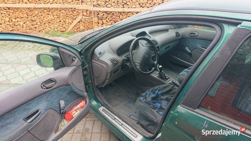Peugeot 206 11 benzyna 2001 opolskie Niemodlin