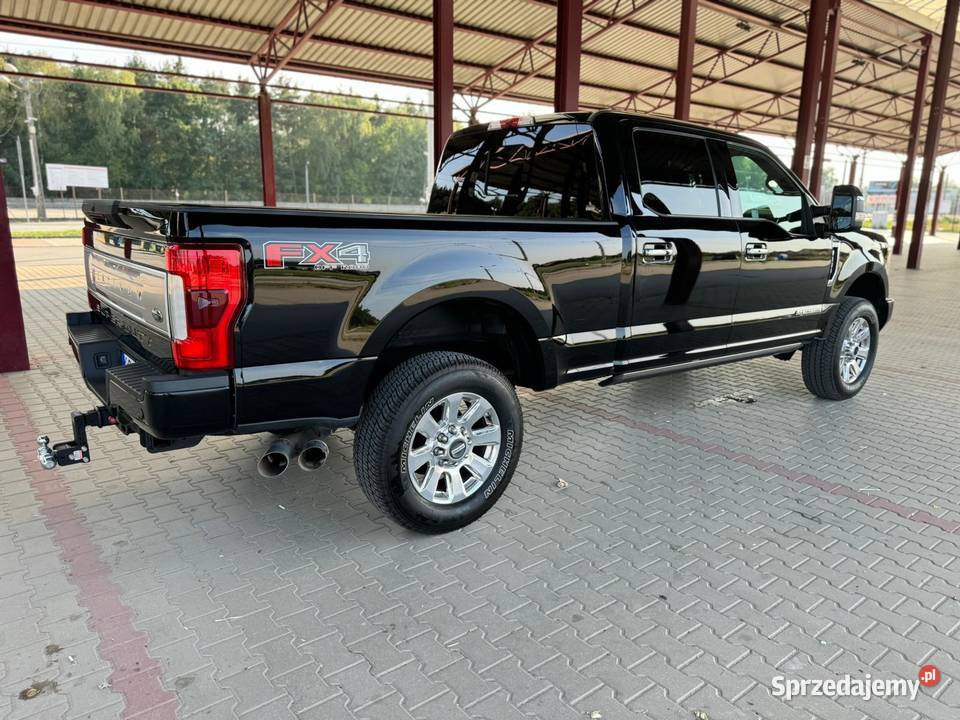 FORD F250 Super Duty Platinum Super Stan homologacja na ciężarowe Kraków