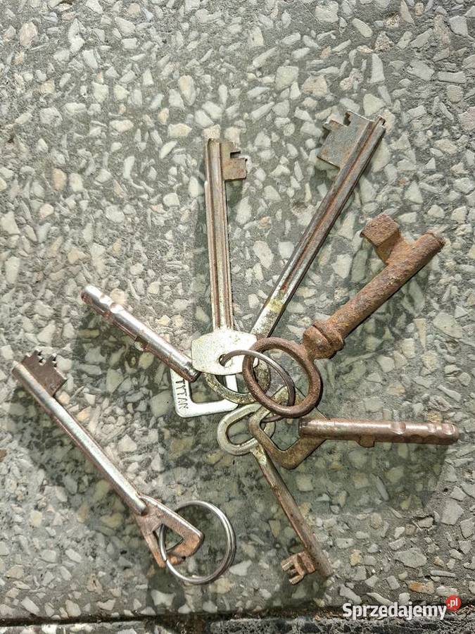 Klucze do starych zamków różne Wrocław