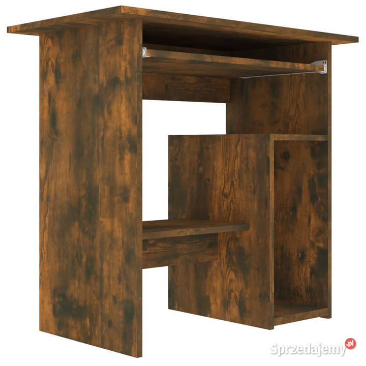Biurko przydymiony dąb 80x45x74 materiał Warszawa