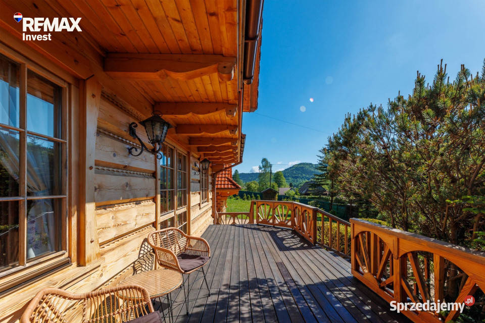 Dom z bala Beskidy Stryszawa 2637m2 małopolskie