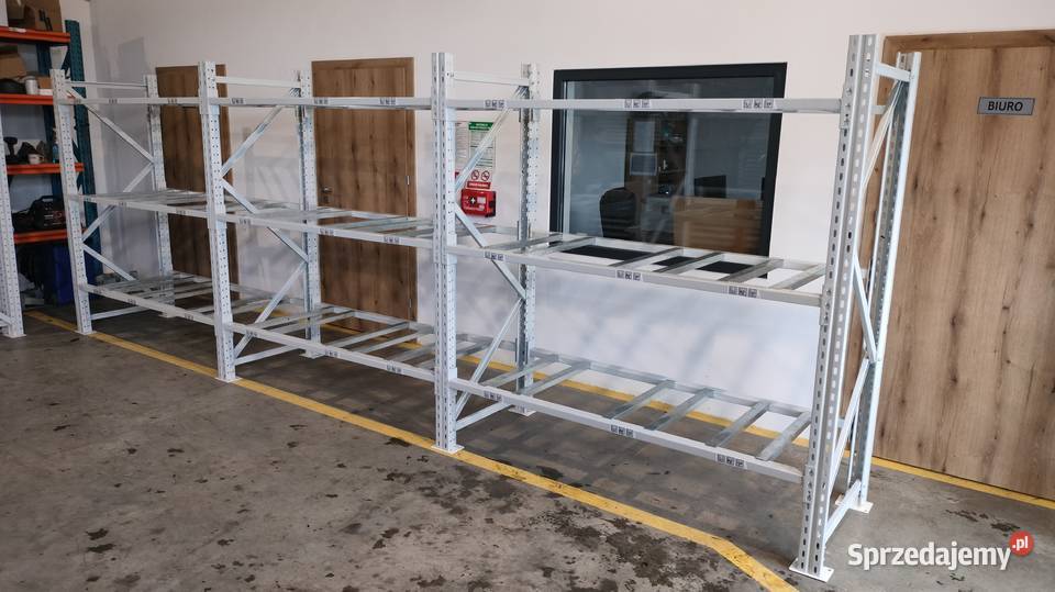 Regał magazynowy metalowy półkowy NOWY H200 lubelskie Puławy
