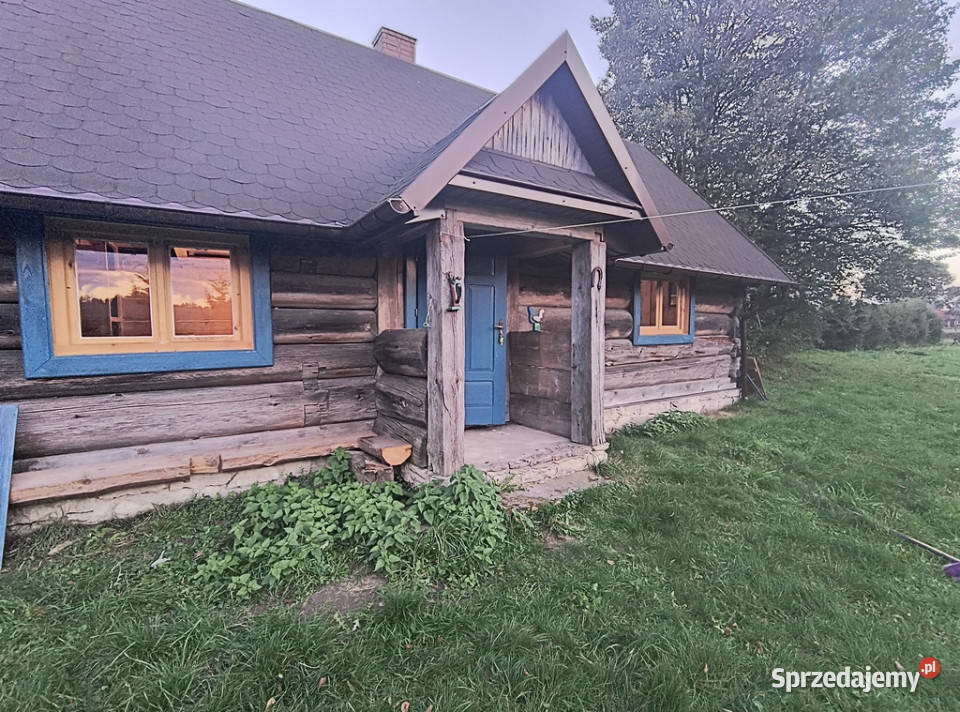 Duża działka z domkiem Kunki gm Susiec lubelskie sprzedam