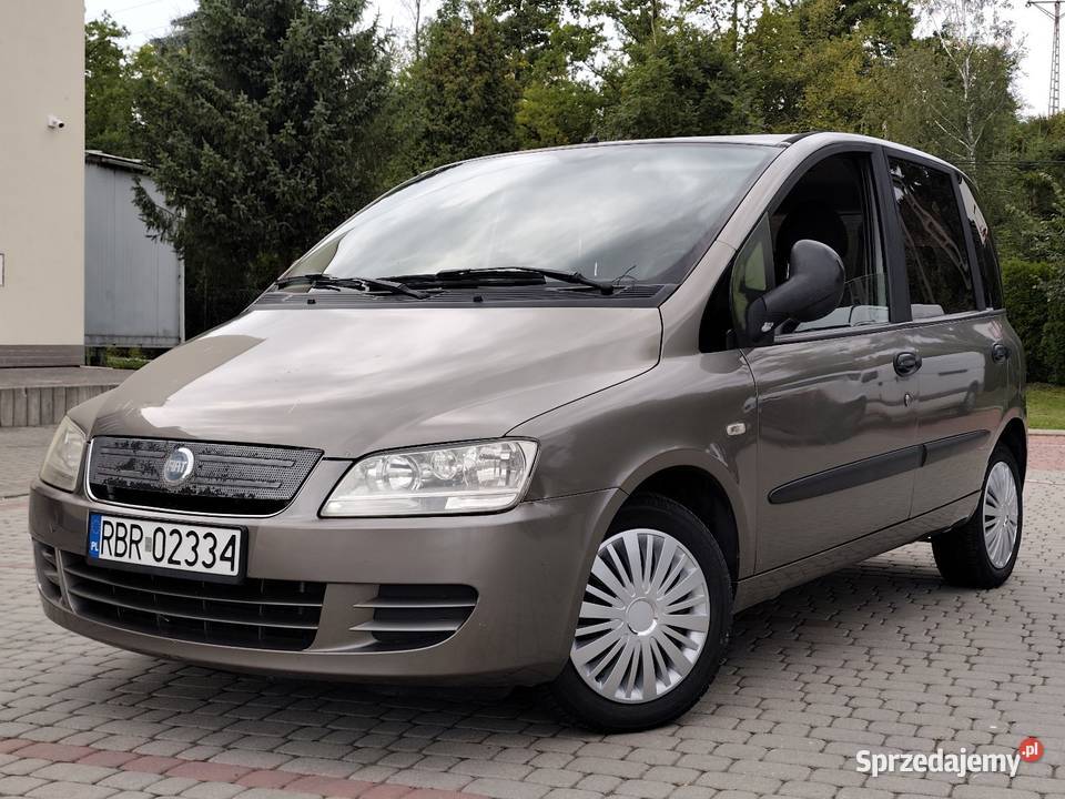 Fiat Multipla 19 Multijet 120 nieuszkodzony Głowienka
