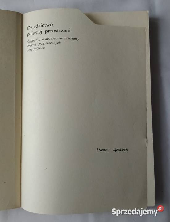 DZIEDZICTWO POLSKIEJ PRZESTRZENI Andrzej Hajnówka