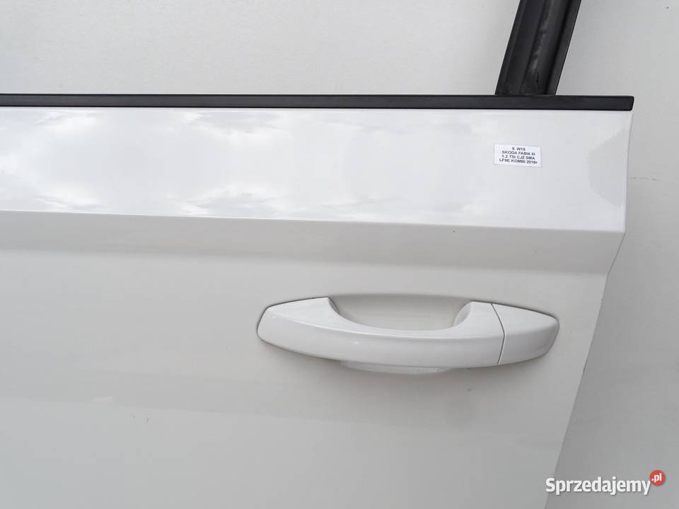DRZWI LEWY PRZÓD LEWE PRZEDNIE LF9E SKODA FABIA Drzwi sprzedam