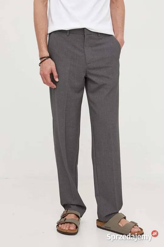 Spodnie męskie TU MAN W36 L34 szare GREY lubelskie Zamość