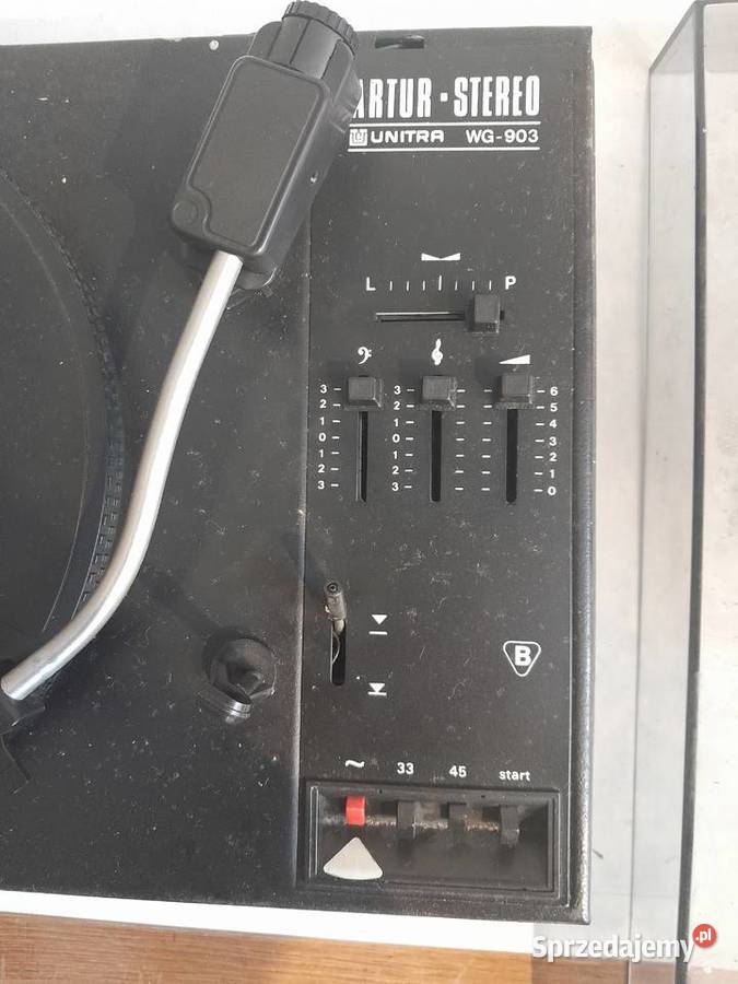 Stary adapter gramofon Artur Stereo Unitra WG903 Dąbrowa Górnicza