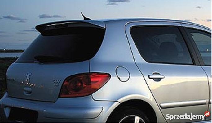 Spojler daszek klapy lotka peugeot 307 tuning małopolskie Kraków