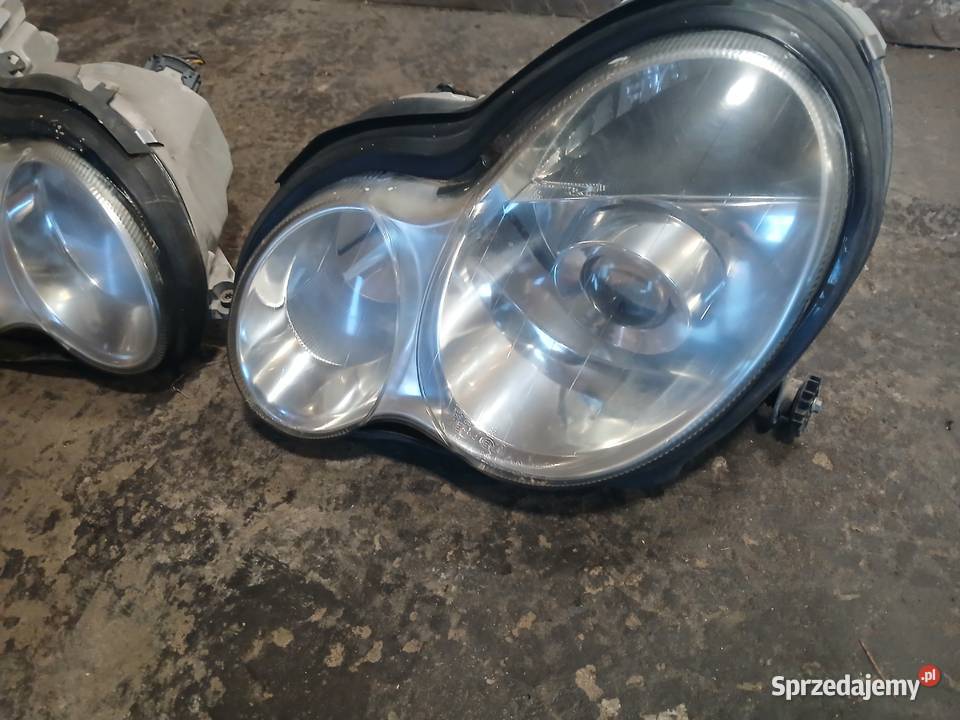 Lampa soczewka komplet Mercedes w203 0004r osobowe Lampy przednie małopolskie Radłów