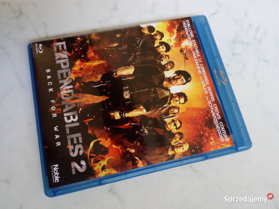 Film THE EXPENDABLES 2 Bluray Disc akcja Puławy