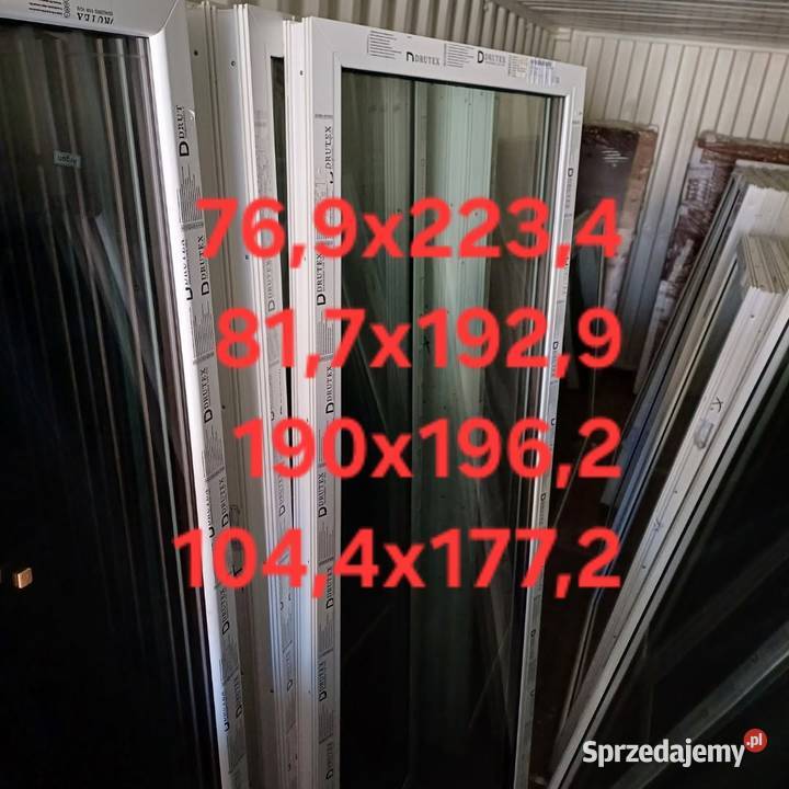 okno 177x147 białe RRU Okna ścienne Okna i parapety sprzedam