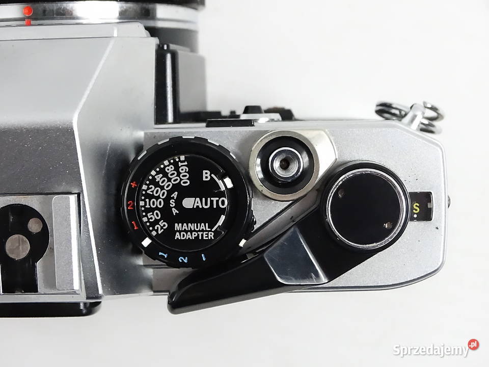 Kultowy Olympus OM10 Soligor 2850mm MC Macro Biłgoraj