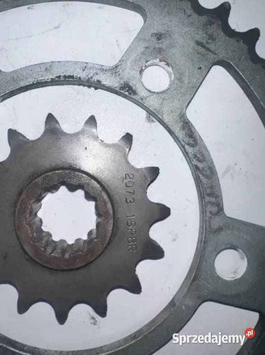 zębatka zębatki komplet Honda CBF 600 PC38 wielkopolskie