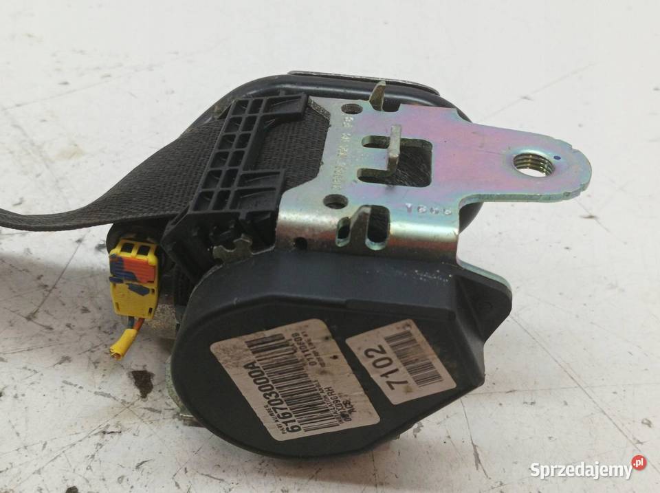 PAS BEZPIECZEŃSTWA PRAWY PRZÓD PASAŻERA NAPINACZ