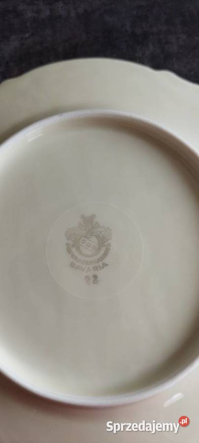 Porcelanowe talerzyki deserowe Schwarzenhammer Mirosławiec